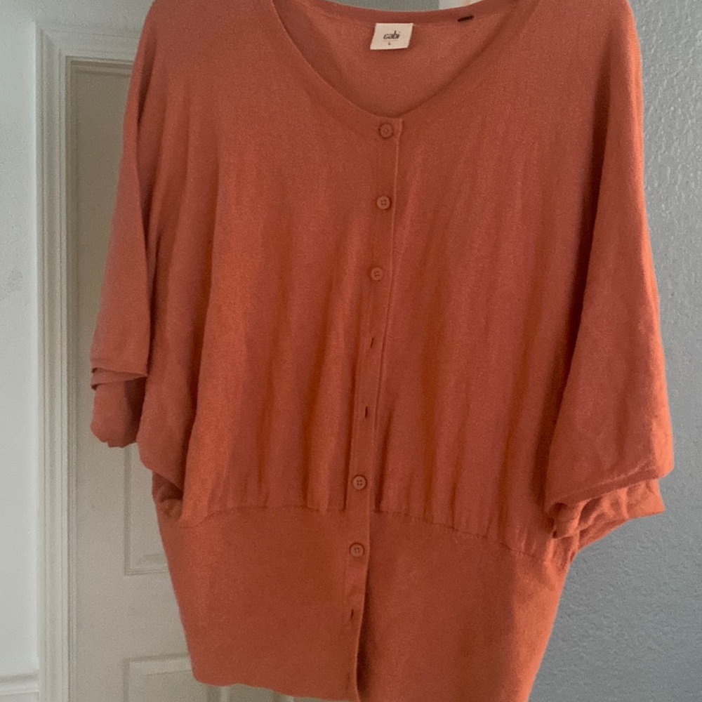 Womens short sleeves cardigan